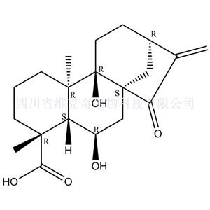 对映-6,9-二羟基-15-氧代-16-贝壳杉烯-19-酸,ent-6,9-Dihydroxy-15-oxo-16-kauren-19-oic acid