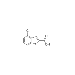 4-氯-1-苯并噻吩-2-羧酸,4-Chloro-1-benzothiophene-2-carboxylic acid