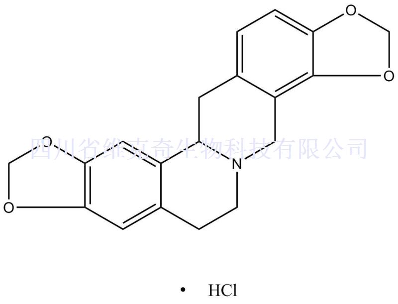 盐酸四氢黄连碱,Tetrahydrocoptisine hydrochloride