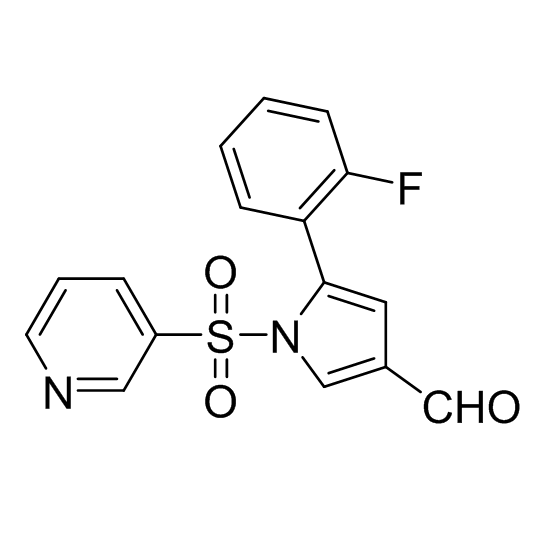 5-(2-氟苯基)-1-[(吡啶-3-基)磺酰基]-1H-吡咯-3-甲醛,5-(2-fluorophenyl)-1-(pyridin-3-ylsulfonyl)-1H-pyrrole-3-carbaldehyde
