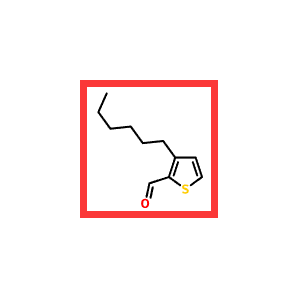 3-己基噻吩-2-甲醛,3-hexylthiophene-2-carbaldehyde