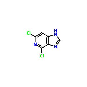 4,6-二氯-1H-咪唑[4,5-c]吡啶,4,6-dichloro-1H-imidazo[4,5-c]pyridine