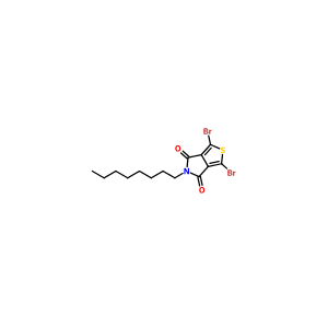 1,3-二溴-5-辛基-4H-噻吩并[3,4-C]吡咯-4,6(5H)-二酮,1,3-DibroMo-5-octyl-4H-thieno[3,4-c]pyrrole-4,6(5H)-dione