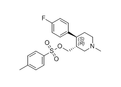 帕罗西汀杂质45,((3R,4S)-4-(4-fluorophenyl)-1-methylpiperidin-3-yl)methyl 4-methylbenzenesulfonate