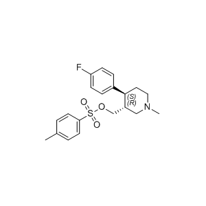 帕罗西汀杂质45,((3R,4S)-4-(4-fluorophenyl)-1-methylpiperidin-3-yl)methyl 4-methylbenzenesulfonate