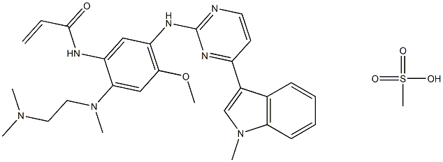 奧斯替尼,Osimertinib mesylate  (AZD9291)