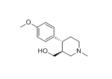 帕罗西汀杂质39,((trans)-4-(4-methoxyphenyl)-1-methylpiperidin-3-yl)methanol