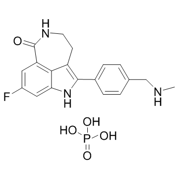 Rucaparib phosphate; AG014699; PF01367388,瑞卡帕布磷酸盐