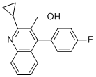 2-环丙基-4-(4-氟苯基)-3-喹啉甲醇,3-Quinolinemethanol,2-cyclopropyl-4-(4-fluorophenyl)-