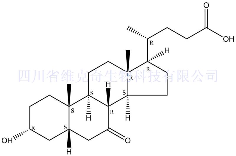 3α-羟基-7-氧代-5β-胆烷酸,3α-Hydroxy-7-oxo-5β-cholanic Acid