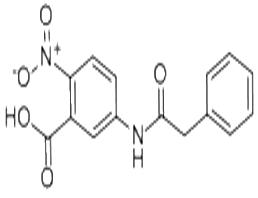 2-硝基-5-苯乙酰氨基苯甲酸,2-nitro-5-[(2-phenylacetyl)amino]benzoic acid