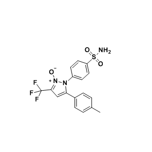 塞来昔布杂质20,1-(4-sulfamoylphenyl)-5-(p-tolyl)-3-(trifluoromethyl)-1H-pyrazole 2-oxide