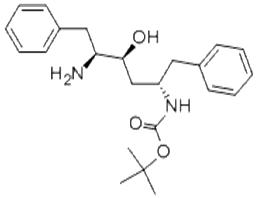 (2S,3S,5S)- 2-氨基-3-羟基-5-叔丁氧基甲酰氨基-1,6-二苯基己烷,(2S,3S,5S)-2-amino-3-hydroxy-5-tert-butyloxycarbonylamino-1,6-diphenyl-hexan