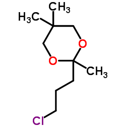 氯縮酮,2-(3-Chloropropyl)-2,5,5-trimethyl-1,3-dioxane