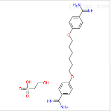 己脒定二(羟乙基磺酸)盐，己脒定二羟乙基磺酸盐，己脒定,Hexamidine diisethionate, HD100,HP100