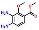 (9ci)-3,4-二氨基-2-甲氧基苯甲酸甲酯,Methyl 3,4-diamino-2-methoxybenzoate