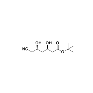 阿托伐他汀钙杂质51,tert-butyl (3R,5R)-6-cyano-3,5-dihydroxyhexanoate