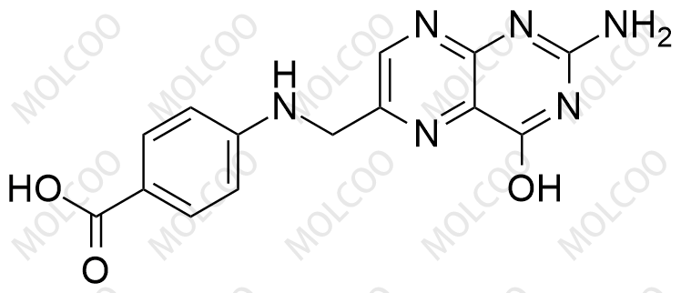 叶酸EP杂质D,4-(((2-amino-4-hydroxypteridin-6-yl)methyl)amino)benzoic acid
