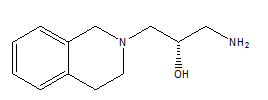 (2S)-1-氨基-3-(1,2,3,4-四氢异喹啉-2-基)-2-丙醇盐酸盐,(2S)-1-Amino-3-(1,2,3,4-tetrahydroisoquinolin-2-yl)propan-2-ol hydrochlorid