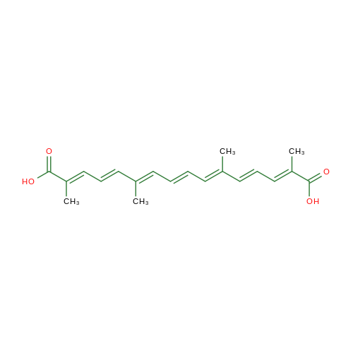 西红花酸；藏红花酸；番红花酸,Crocetin,trans-Crocetin; alpha-Crocetin