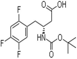 (3R)-N-叔丁氧羰基-3-氨基-4-(2,4,5-三氟苯基)丁