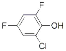 2，4-二氟-6-氯苯酚,Phenol, 2-chloro-4,6-difluoro-