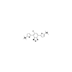 4,7-二(5-三甲基锡噻吩基-2-)-5-氟-2,1,3-苯并噻二唑