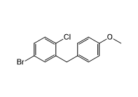 达格列净杂质16,4-bromo-1-chloro-2-(4-methoxybenzyl)benzene