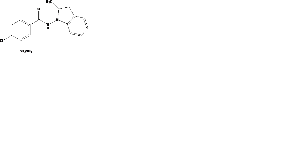 吲达帕胺,Indapamide