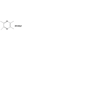 2,3,5,6-四甲基吡嗪盐酸盐,Ligustrazine Hydrochloride