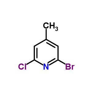 2-溴-6-氯-4-甲基吡啶,2-Bromo-6-chloro-4-methylpyridine