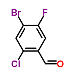 2-氯-4-溴-5-氟苯甲醛,2-Chloro-4-bromo-5-fluorobenzaldehyde