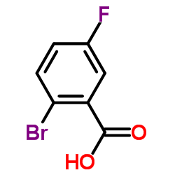 2-溴-5-氟苯甲酸,2-Bromo-5-fluorobenzoic acid