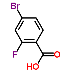 4-溴-2-氟苯甲酸,4-Bromo-2-fluorobenzoic acid