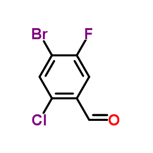 2-氯-4-溴-5-氟苯甲醛,2-Chloro-4-bromo-5-fluorobenzaldehyde