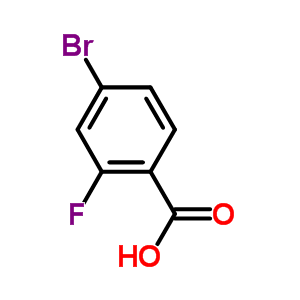 4-溴-2-氟苯甲酸