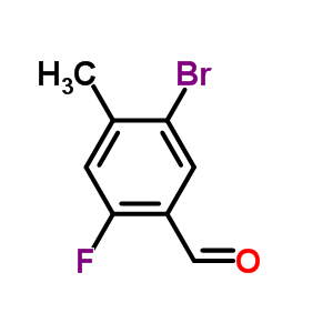 5-溴-2-氟-4-甲基苯甲醛