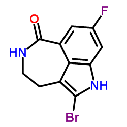 2-溴-8-氟-4,5-二氢-1H-氮杂?并[5,4,3-cd]吲哚-6(3H)-酮,2-bromo-8-fluoro-4,5-dihydro-1H-azepino[5,4,3-cd]indol-6(3H)-one