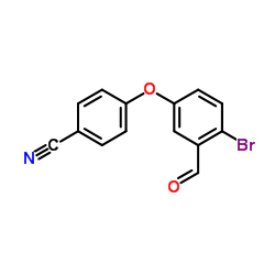 4-(4-溴-3-甲酰基苯氧基)苯甲腈,4-(4-Bromo-3-formylphenoxy)benzonitrile