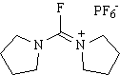 N,N,N',N'-双(四亚甲基)氟代甲脒六氟磷酸盐,BTFFH ; Fluoro-N,N,N',N'-bis(tetramethylene)formamidinium hexafluorophosphate