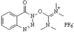 O-(3,4-二氢-4-氧-1,2,3-苯并三氮唑-3-基)-N,N,N',N'-四甲基脲六氟磷酸酯,HDBTU ; 2-(3,4-Dihydro-4-oxo-1,2,3-benzotriazin-3-yl)-N,N,N',N '-tetramethyluronium hexafluorophosphate