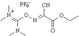 6-氰基-N,N,2-三甲基-7-氧代-4,8-二氧杂-2,5-二氮杂癸-5-烯-3-亚胺鎓六氟磷酸盐,HOTU