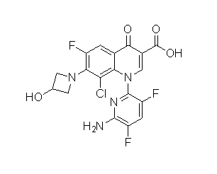 德拉沙星,Delafloxacin (Abt-492)