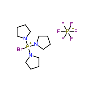 三吡咯烷基溴化鏻六氟磷酸盐,Bromotri(1-Pyrrolidinyl)Phosphonium Hexafluorophosphate