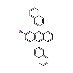 2-溴-9,10-二(2-萘基)蒽