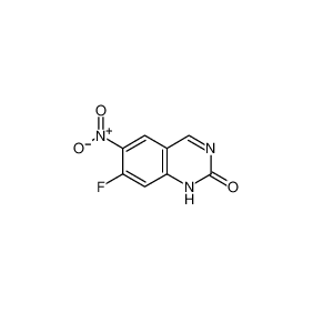 7-氟-6-硝基-4-羟基喹唑啉,7-Fluoro-6-nitro-4-hydroxyquinazoline