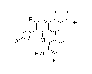 ABT-492，Delafloxacin,Delafloxacin