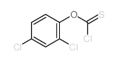 2,4-二氯苯基硫代氯甲酸酯,O-(2,4-dichlorophenyl) chloromethanethioate