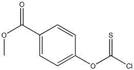 4-(硫代氯甲酰氧基)苯甲酸甲酯,methyl 4-(chlorocarbonothioyloxy)benzoate