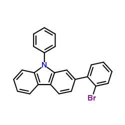 2-(2-溴苯基)-9-苯基-9H-咔唑,2-(2-BroMophenyl)-9H-phenylcarbazole